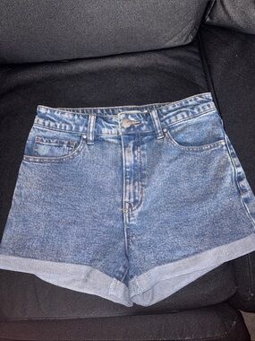 Tgla Blue Denim Shorts